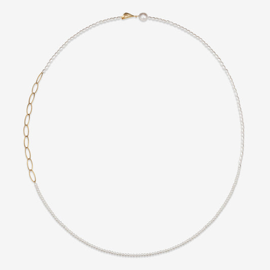 La D.D Gold Necklace JDDNGXF196W (80cm)