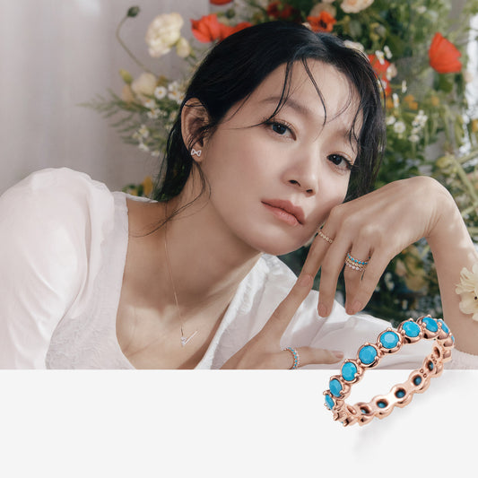 [Worn by Shin Min-ah] L'air de Paris Silver Ring JDLRPWS09ZB