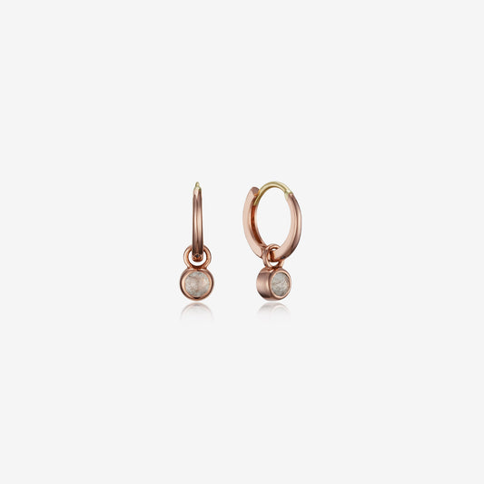 [April Birthstone] Debon D.D Gold Earring JDRERWS014Z