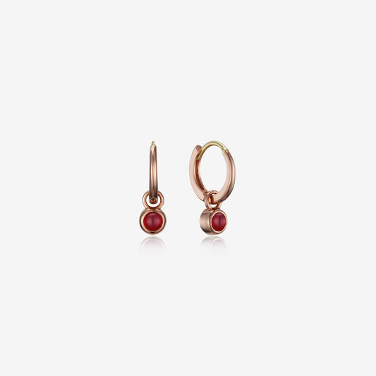 [July Birthstone] Debon D.D Gold Earring JDRERWS017R