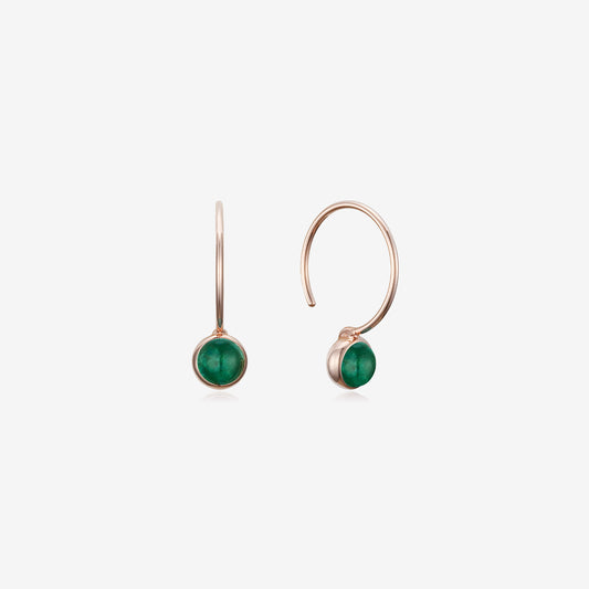 [May Birthstone] Debon D.D Gold Earring JDRERYS465G