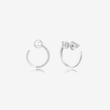 Signature. D Silver Earring JDRET4S616W