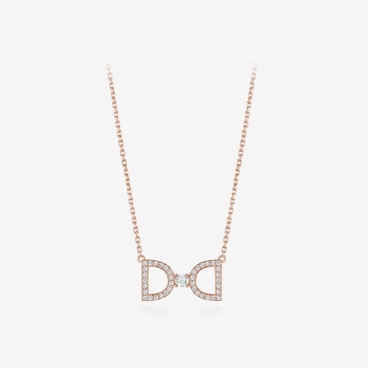 Miss. Doux Silver Necklace JDRNPXS80ZC