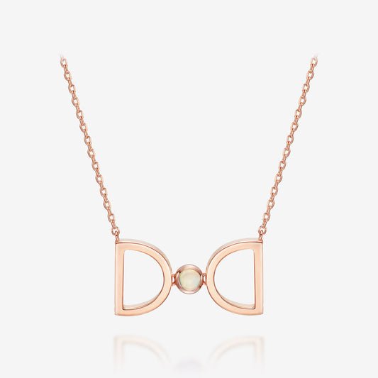 [October Birthstone] Debon D.D. Gold Necklace JDRNRPS120W