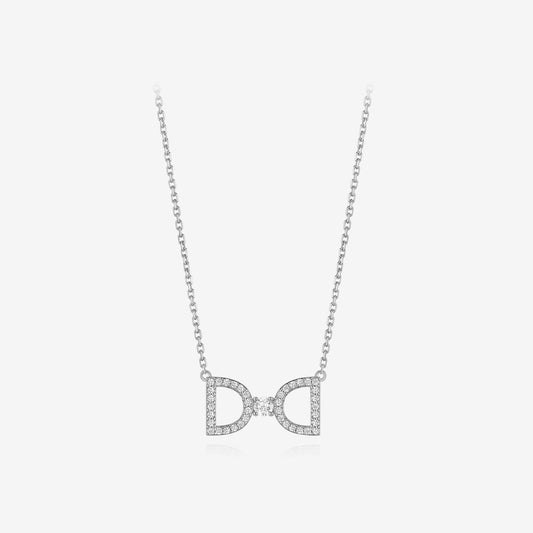 Miss. Doux Silver Necklace JDRNTXS80ZC