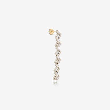 Sensuelle One-sided Gold Earring JDSEN4F51SC